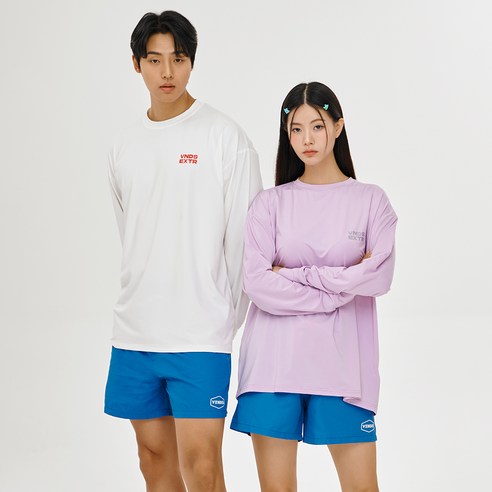 넉넉한 오버핏으로 편안함과 스타일을 동시에! 벤디스 제이드 긴팔 래쉬가드