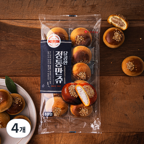 달콤한 정통만쥬, 30g, 10개입, 4개
