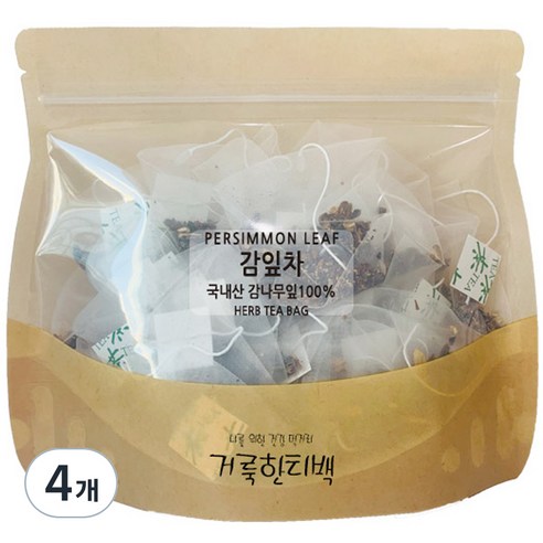 거룩한티백 감잎차 티백, 1g, 30개입, 4개