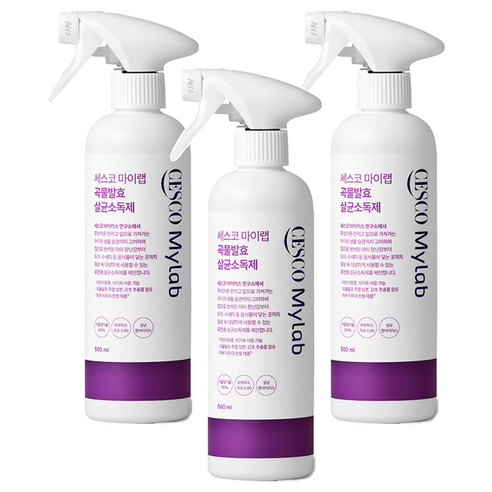 세스코마이랩 곡물발효 살균소독제, 500ml, 3개