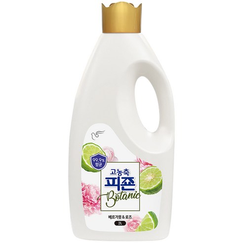 피죤 고농축 섬유유연제 보타닉 베르가못 앤 로즈, 2L, 1개