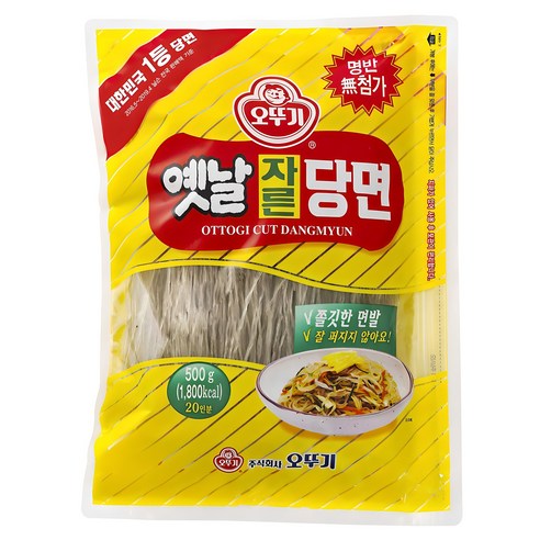 오뚜기옛날 자른당면, 500g, 1개