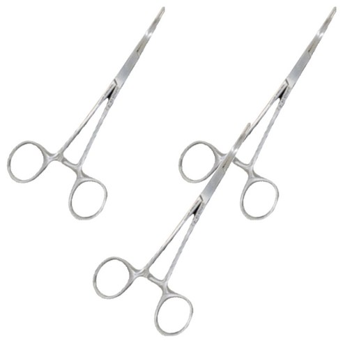 대한의료기 모스키토 켈리 의료용 가위 상품 곡선 14cm, 3개