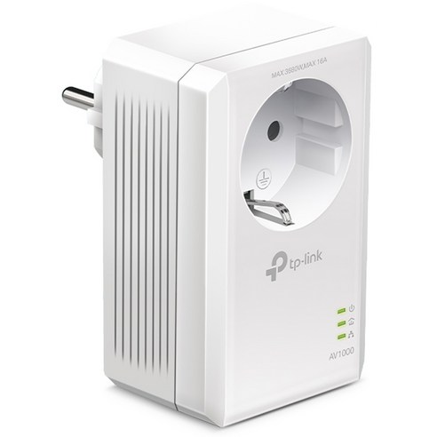 AV1000 기가비트 패스스루 PLC 어댑터, TL-PA7017P, 1개