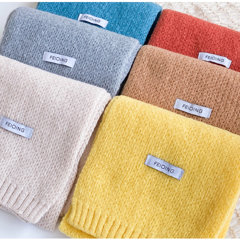 Unisex  fashion  men's  women's  common  suddries  knit  muffer  unisex  UNISEX