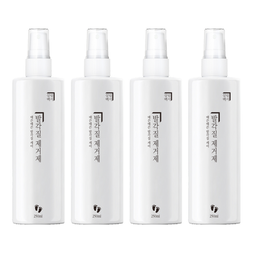 살림백서 뿌리는 발각질 제거제 250ml, 1개입, 4개