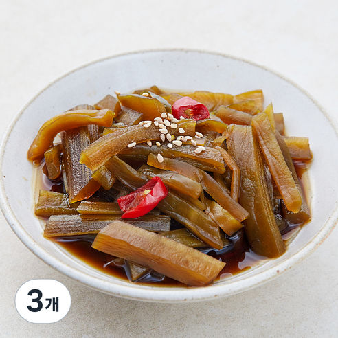 맛다린 궁채장아찌, 1kg, 3개