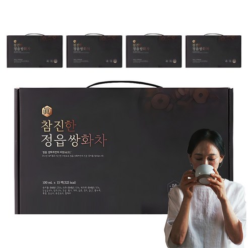 유기농마루 참 진한 정읍 쌍화차, 100ml, 15개입, 5개