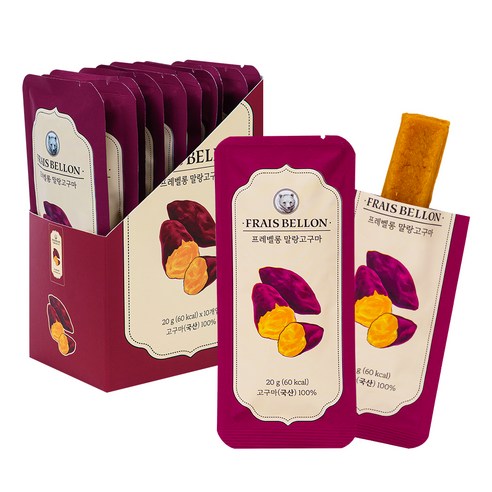달콤함이 입안 가득, 프레벨롱 말랑고구마로 즐기는 건강한 간식 시간 프레벨롱고구마