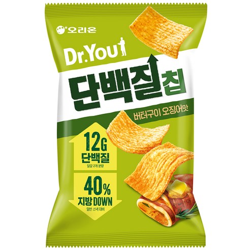 닥터유 단백질칩 버터구이 오징어맛, 60g, 1개