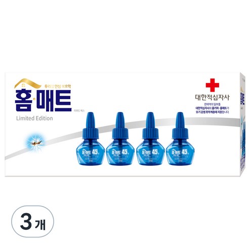 헨켈 홈매트 리퀴드 에스 리필, 116ml, 3개