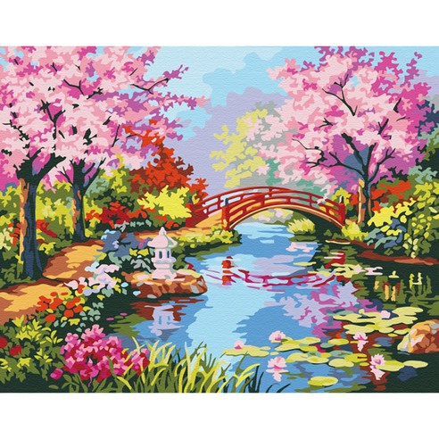 아트조이 DIY 명화 그리기 세트 40 x 50 cm, 봄날의 오후