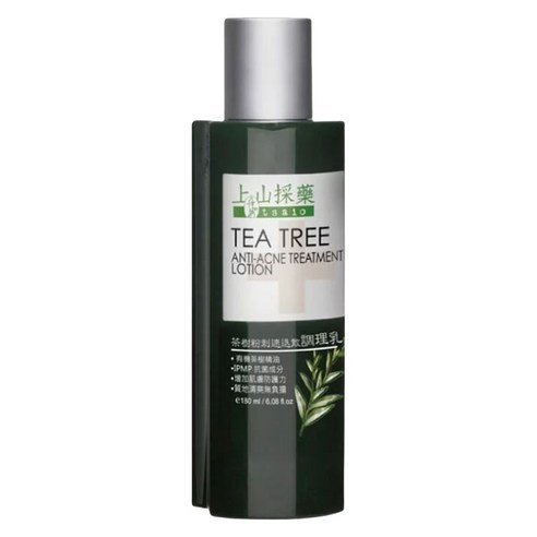 INTL:上山採藥 INTL:tsaio INTL:tea tree INTL:anti-acne treatment lotion INTL:茶樹粉刺速退散調理乳 INTL:增加肌膚防護力 INTL:有機茶樹精油 INTL:抗菌成分 生活用品 日用品