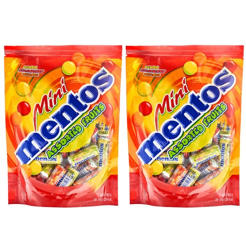 멘토스 미니멘토스 푸르트 캔디 31개입, 310g, 2개