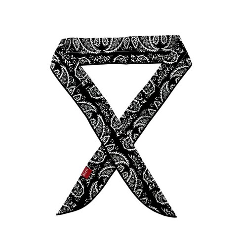 엔릿 쿨스카프 패턴, Black, 1개