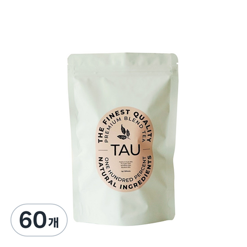 타우 차전자피 호박 팥 차, 2g, 60개