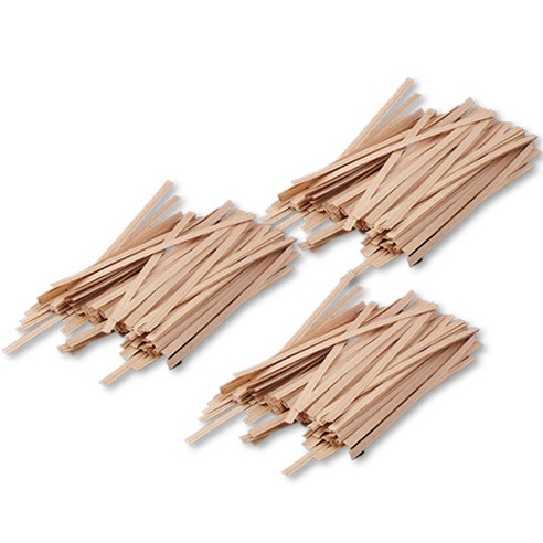 오픈스페이스 크래프트 빵끈 12cm, 브라운, 3000개