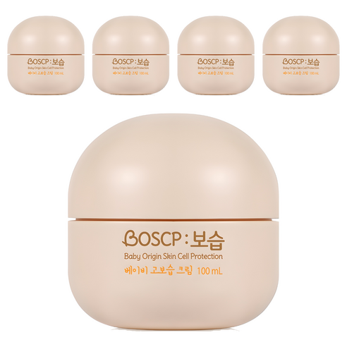 보습 베이비 고보습 크림, 100ml, 5개