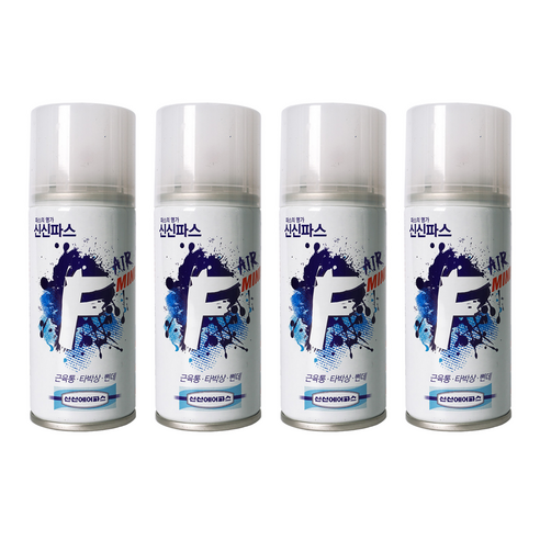 신신파스 에어 F MINI 스프레이파스 100ml, 1개입, 4개