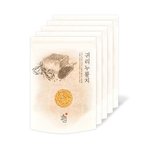 우리곡간 귀리누룽지, 120g, 5개