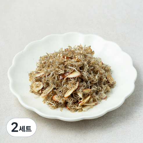 우리아이튼튼 아몬드 멸치 볶음 만들기 세트 190g, 2세트