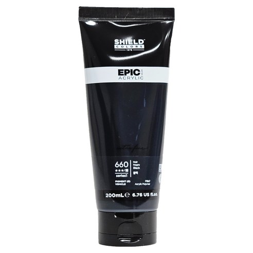쉴드 에픽아크릴 물감, 200ml, 1색