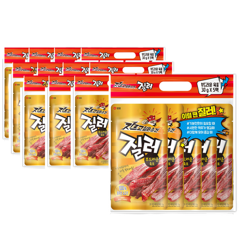 질러 부드러운 육포 30g x 5p, 60개입
