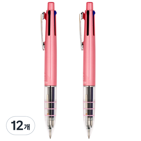 자바펜 나노&C 4 + 1 멀티펜 0.4mm, 피치, 12개