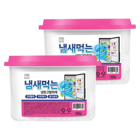 생활공식 냄새 먹는 냉장고 탈취제 본품, 300g, 2개