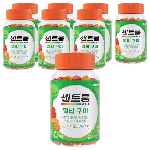 센트룸 멀티 구미 비타민, 80정, 160g, 8개