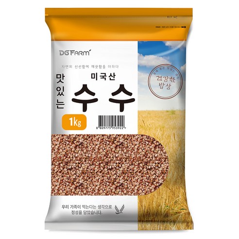 건강한밥상 맛있는 수수, 1개, 1kg