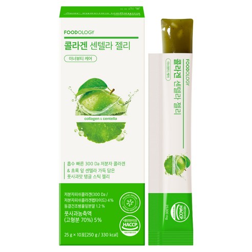 푸드올로지 콜라겐 센텔라 젤리, 10회분, 1개