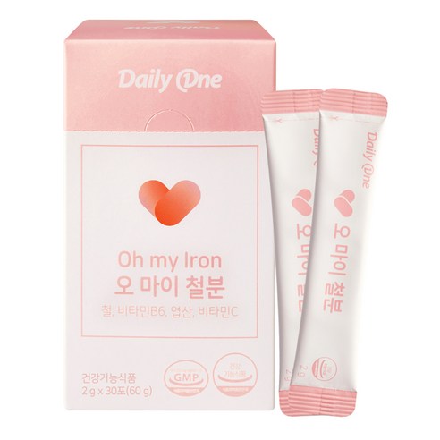 데일리원 오 마이 철분 30p, 60g, 5개