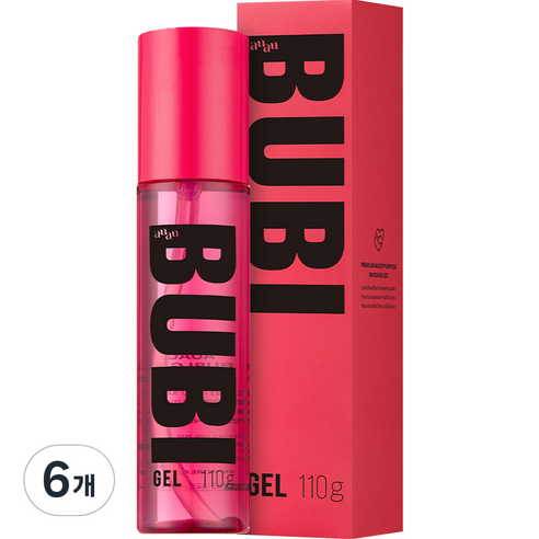 아유아유 부비젤, 110g, 6개