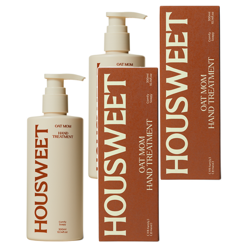 하우스윗 오트맘 고보습 핸드트리트먼트 컴피소피향, 300ml, 2개
