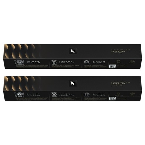 네스프레소 바리스타 크리에이션 캐러멜향 커피, 5g, 10개입, 2개