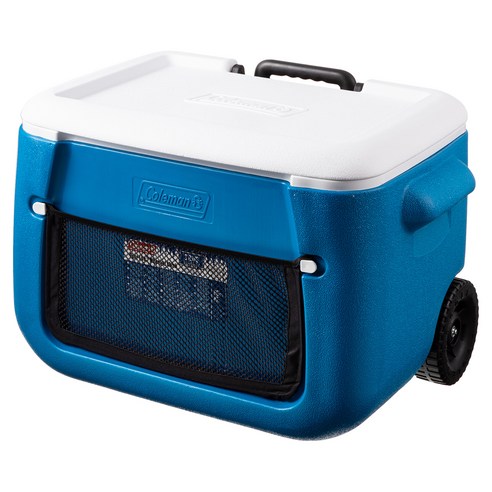 여름날의 시원한 동반자: 콜맨 폴리라이트 휠 메쉬 아이스박스와 함께 떠나는 행복한 여정 콜맨아이스박스
