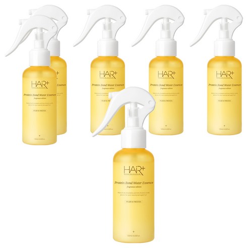 헤어플러스 단백질 본드 워터 에센스 페어 앤 프리지아, 120ml, 6개