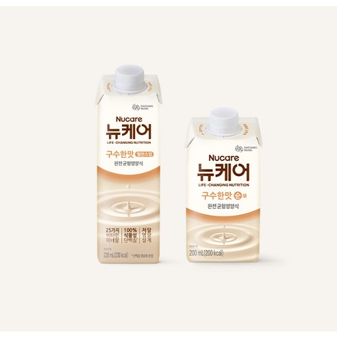 뉴케어 구수한맛 순 박스 패키지