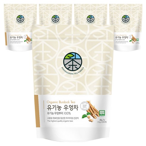 평창다원 유기농 우엉차, 1.5g, 20개입, 5개
