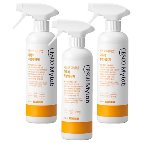 세스코마이랩 다목적 주방세정제, 500ml, 3개