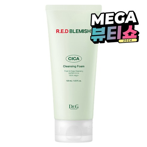 닥터지 레드 블레미쉬 시카 클렌징 폼, 120ml, 1개