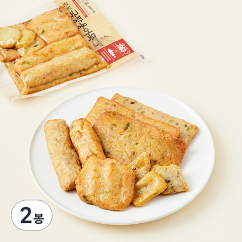 고래사어묵 모듬 국탕용 어묵, 420g, 2봉