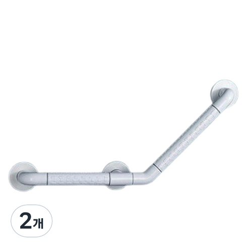 디페이브 베이직 135도 안전 손잡이, 2 화이트, 2개