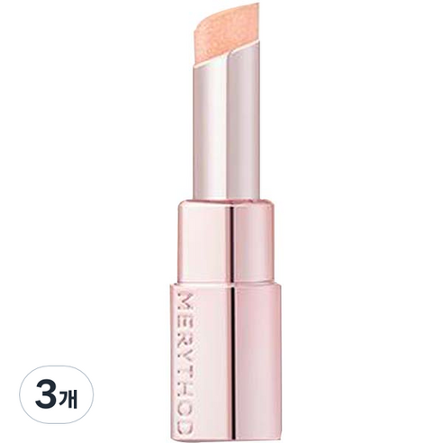 메리쏘드 오로라 펄 립스틱 3.5g, 01 스윗글로우, 3개