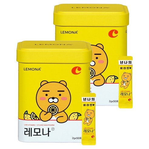 레모나산 카카오프렌즈 비타민C 50포
