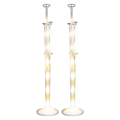 스타리움 LED 풍선다발 꽃이 70cm, 골드, 2개