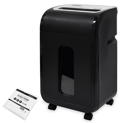 현대오피스 페이퍼프랜드 중형 문서세단기 +파지봉투 15매세단 20L 자동절전 종이파쇄기