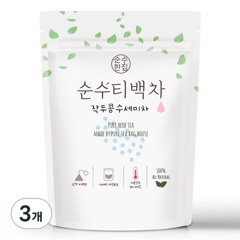 순수한집 작두콩수세미차 삼각티백, 1g, 50개입, 3개