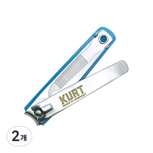 졸링겐 손톱깎이, 블루(KURT), 2개